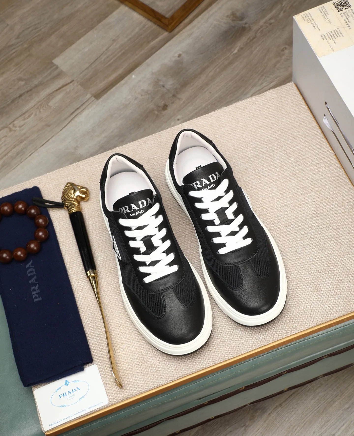 Men's men's shoes 💰420 🌹🌹[PRADA—Prada] latest model 🙈original replica! 👟👟👟Available here. The workmanship is top-notch. The upper is made of Italian 🇮🇹Imported calfskin. ❗️Breathable genuine leather lining @Suitable for travel. The original version has an enlarged engraved sole, making it suitable for all kinds of travels, showing low-key luxury. Let quality speak for itself. Color: Size: 38-44